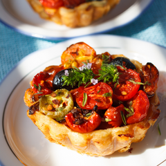 Tarte aux Tomates truffée