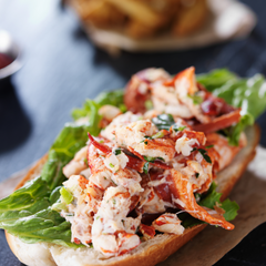 Guédille au homard à saveur de truffe des Appalaches