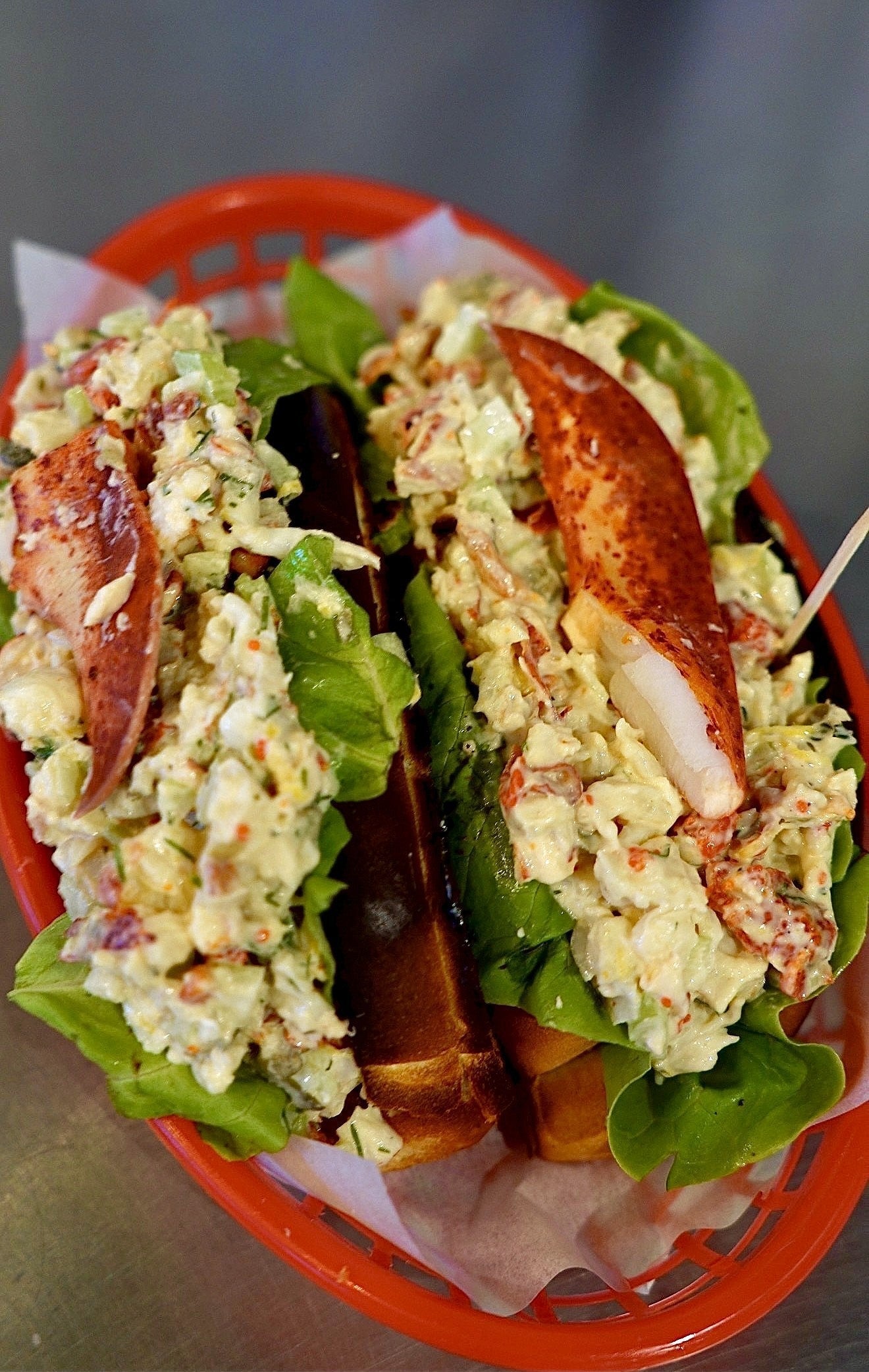 Guédille au homard truffée - version revisitée